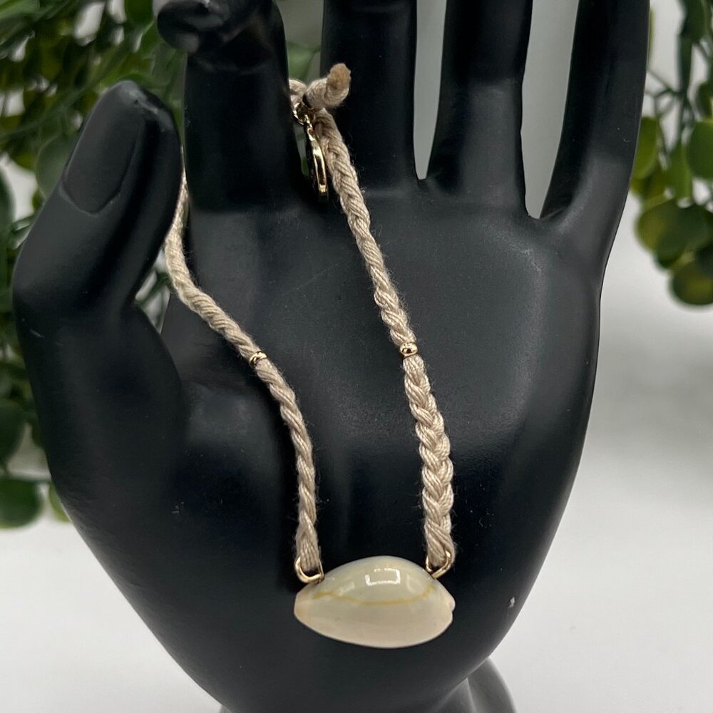 Tommy Bahama Braided Bracelet with Cowrie Shell